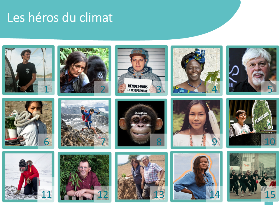 activité scolaire sur le climat et les écogestes enfants