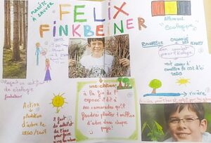 affiche pédagogique écologie réalisée par élèves CM2
