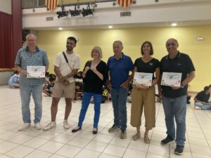 remise de prix concours artistique Ecopousse Saint Feliu d'Avall