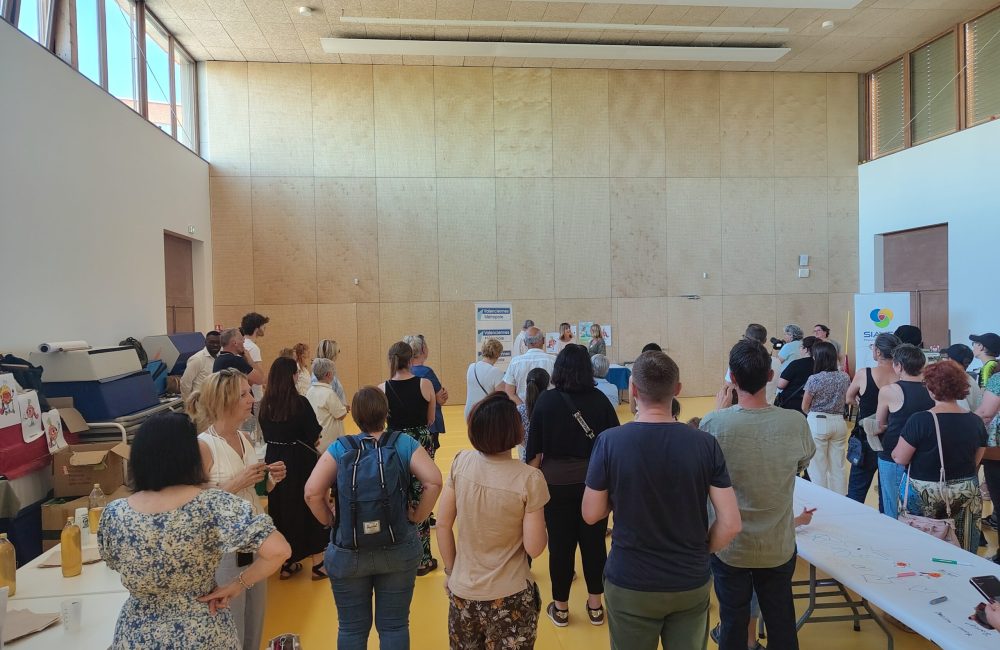 Remise de prix du concours artistique Ecopousse organisée par Valenciennes Métropole